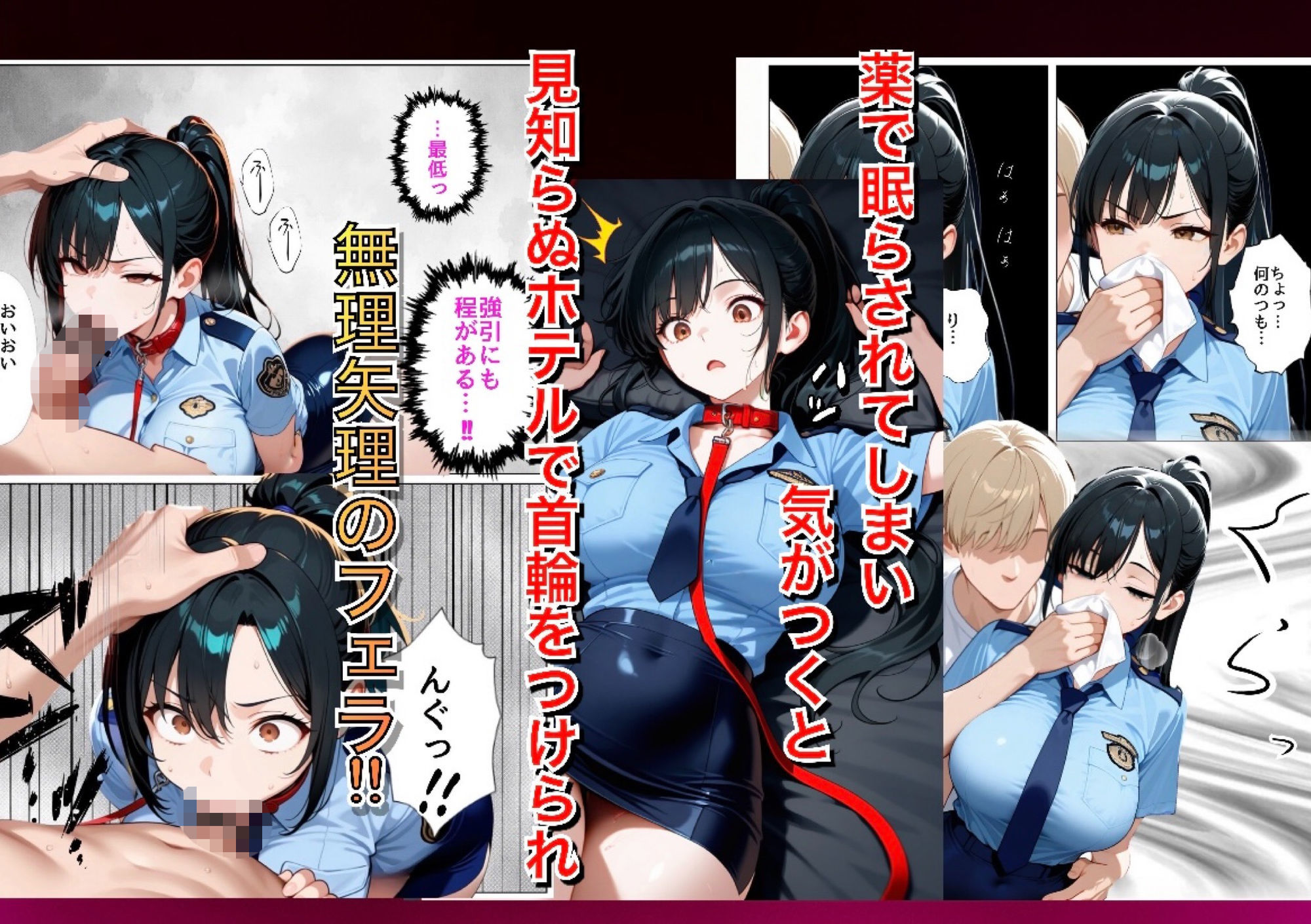 男嫌いな新卒警官を監×してマゾメス化させた結果-サンプル画像4