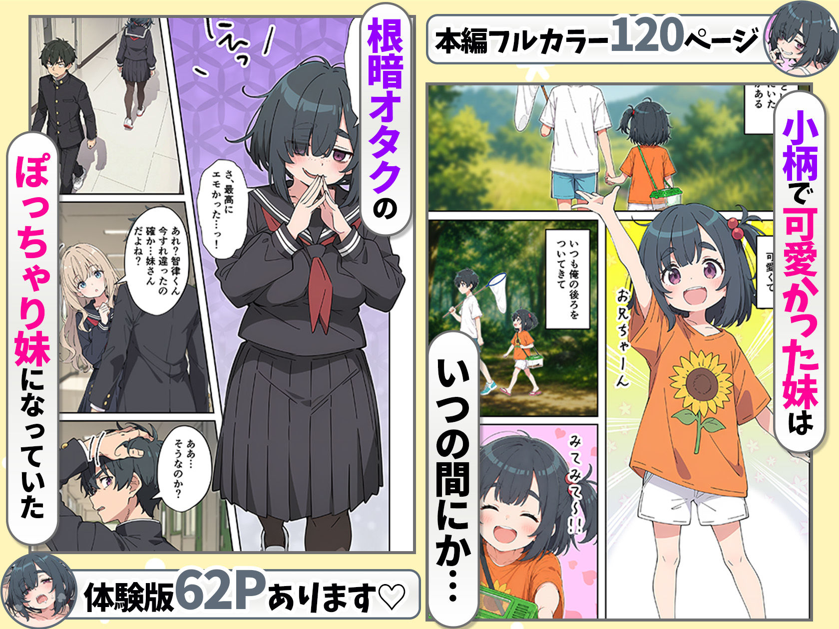 むちシコボディの妹に勃起がバレたことをきっかけにむちむち密着イチャラブセックスする話-サンプル画像2