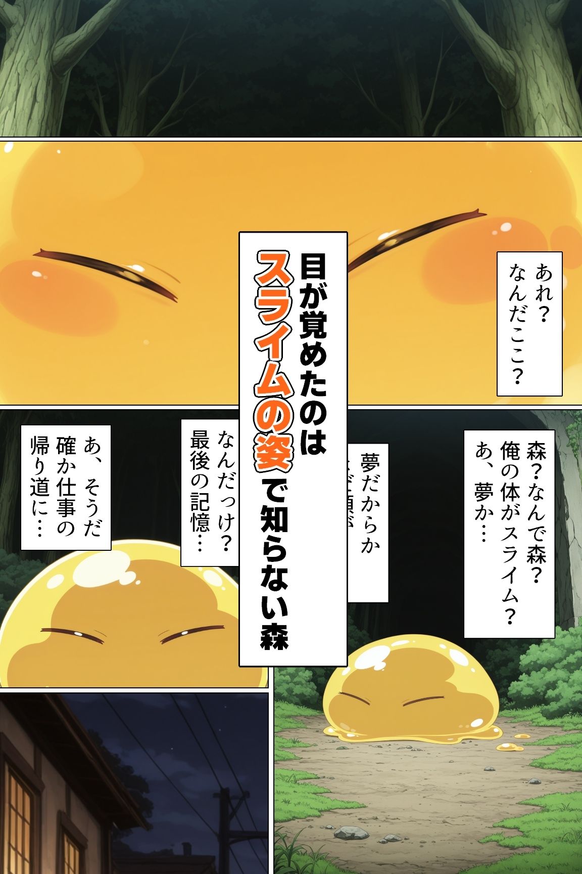 転生したらエロスライムになったのでスキル使って好き放題する-サンプル画像1