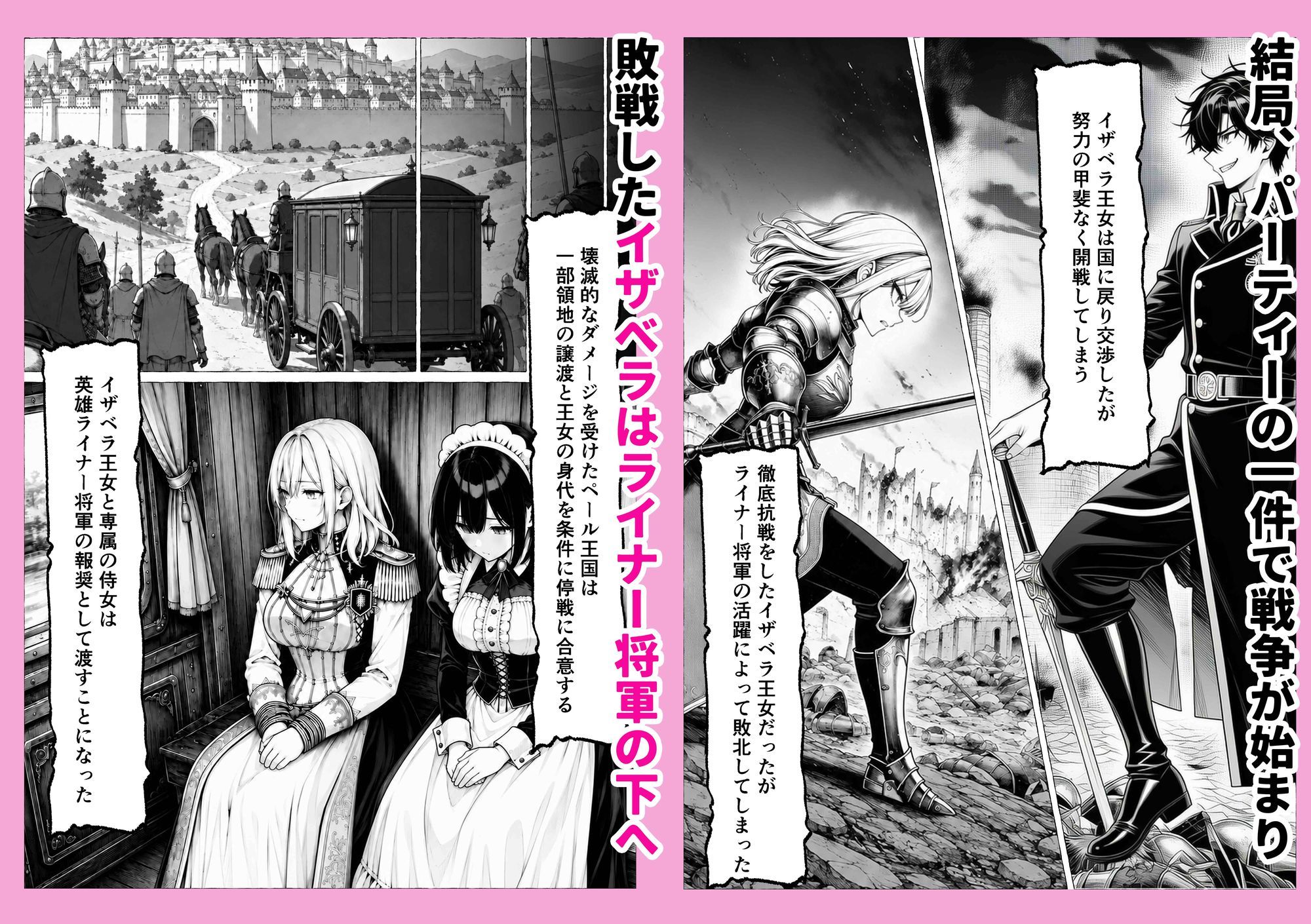 婚約者のいる敗戦国の王女が、信じた侍女に裏切られ気高い誇りごと男に堕とされるまで-サンプル画像6