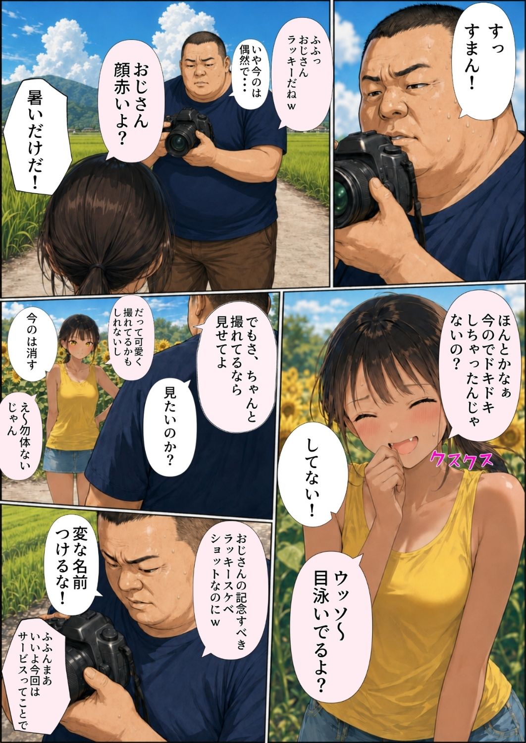 【ヒナと種付け夏休み】田舎に移住したら近所の褐色村娘と汗だくで・・・-サンプル画像4