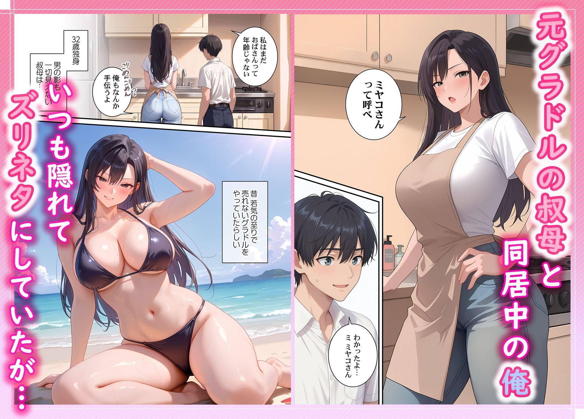 割り切りワイフ〜叔母そっくりな肉人形をハメ放題〜-サンプル画像1
