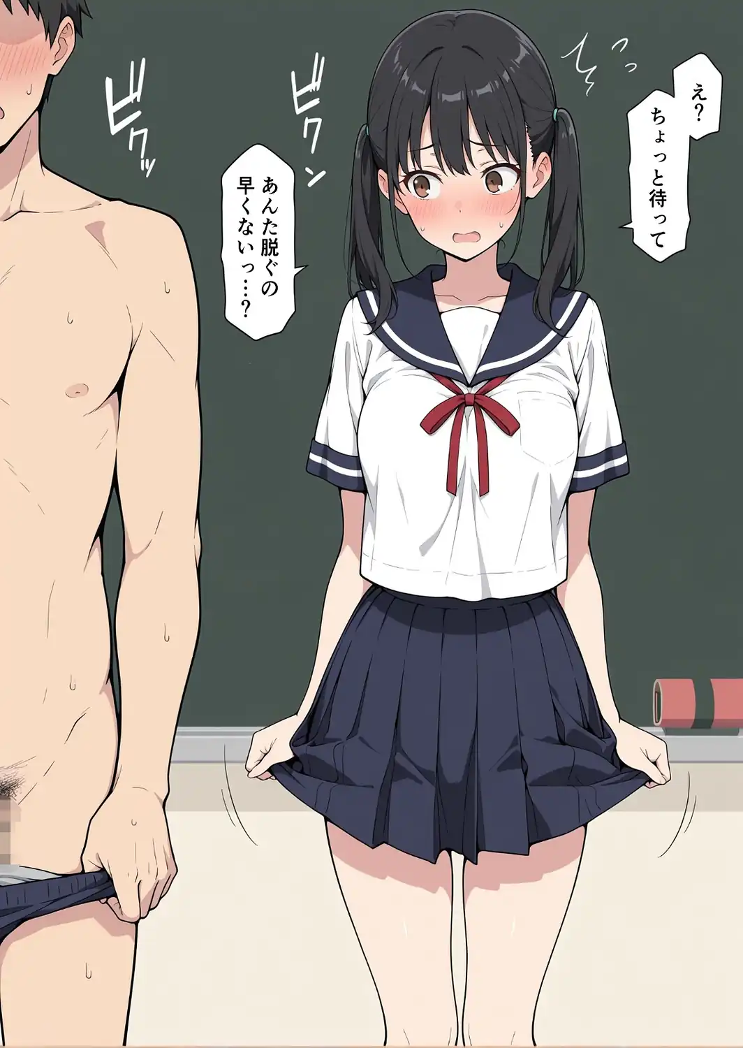 保健委員は実際にセックスしてもらいます【モザイク版】-サンプル画像12