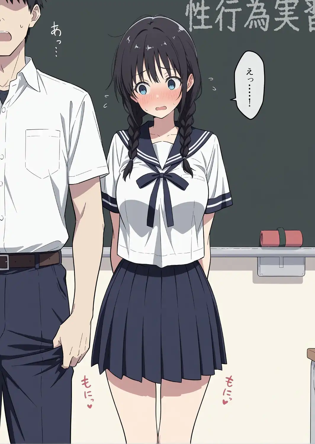 保健委員は実際にセックスしてもらいます【モザイク版】-サンプル画像15